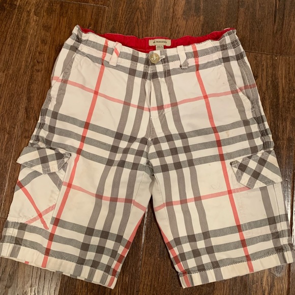 burberry boys shorts